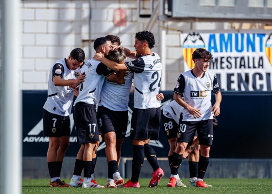 El Valencia Mestalla sueña con pelear el ascenso a Primera Federación