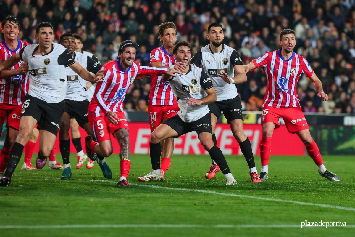 El Valencia no perdía ante los tres 'grandes' en Mestalla desde hace más de una década