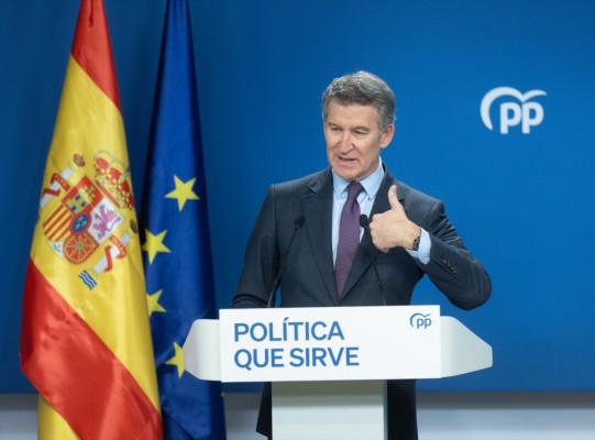 Feijóo anuncia que los presidentes del PP votarán en contra de la condonación de la deuda