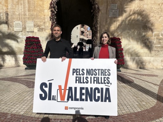 Compromís presenta un contencioso pidiendo medidas cautelares en la consulta de la lengua y critica la 