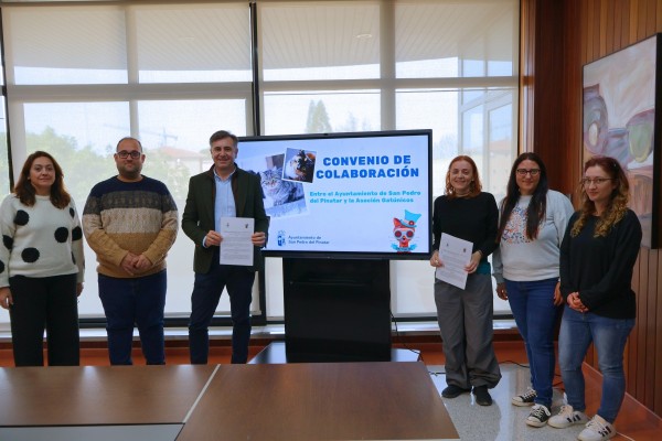 El Ayuntamiento de San Pedro del Pinatar y Gatúnicos firman un acuerdo para la gestión de colonias felinas