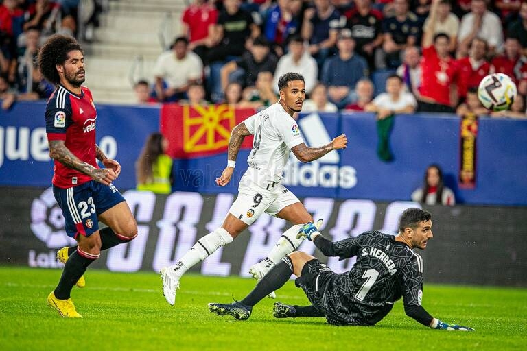El Valencia ganó a Osasuna en sus últimas tres visitas a Pamplona