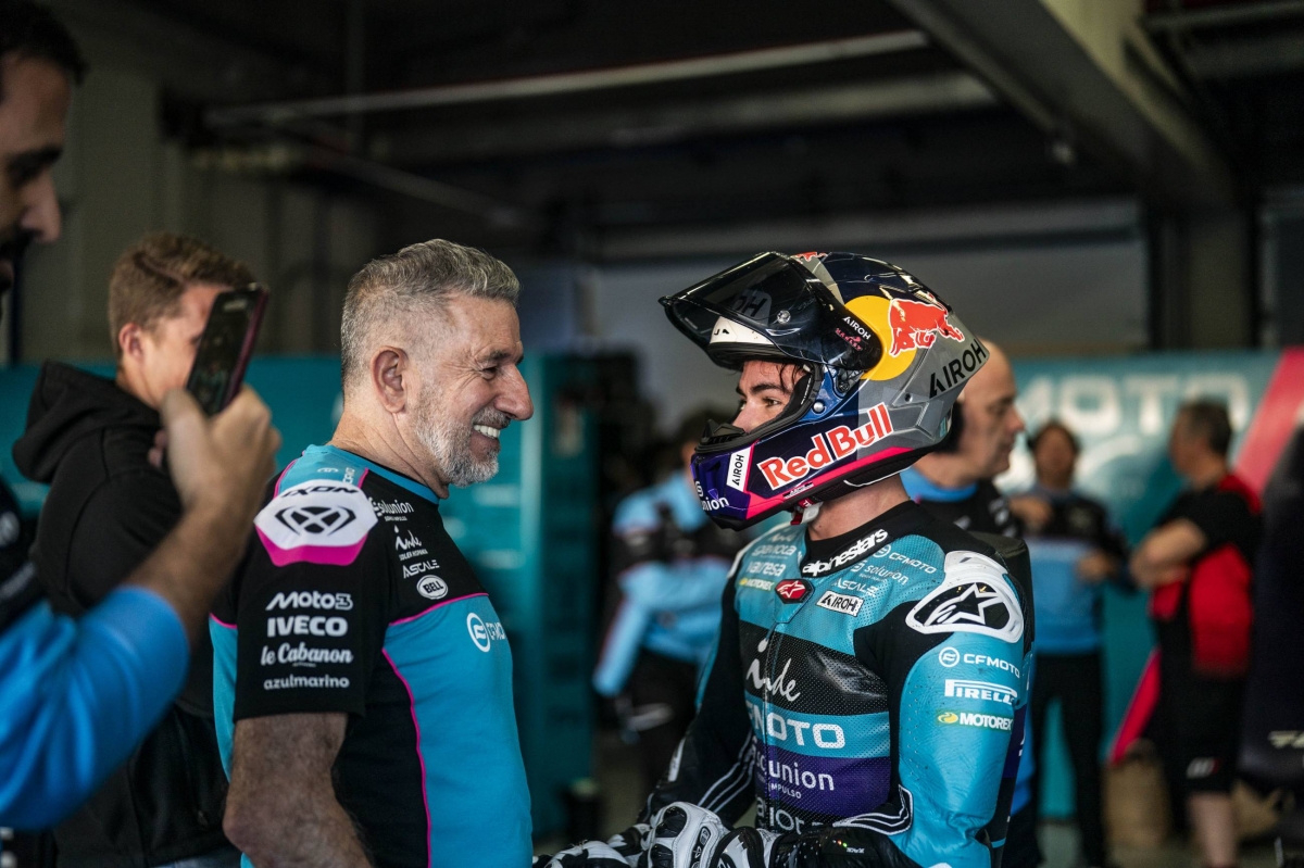 Los pilotos de la Comunitat Valenciana y el Aspar Team se concentran en Moto 2