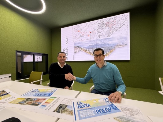 El proyecto que une Polop y La Nucía: una tirolina de 1,5 kilómetros