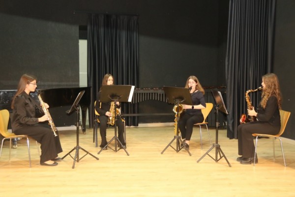 El Quartet de Saxofons del Conservatori de Castelló, 1º en el Concurs de Música de Cambra de l'Alcora