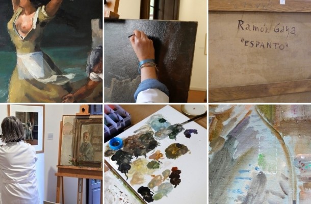 El Museo Gaya estrena una nueva sala con la exposición 'El arte de la restauración'