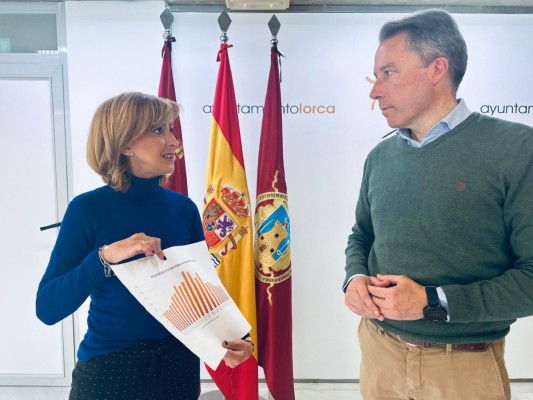 La deuda de Lorca se reduce y se sitúa en 27,3 millones, la cantidad más baja del siglo XXI