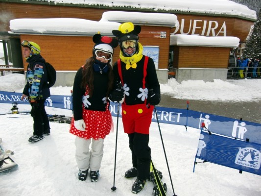 Baqueira Beret celebra el Carnaval con un concurso de fotografía en pistas