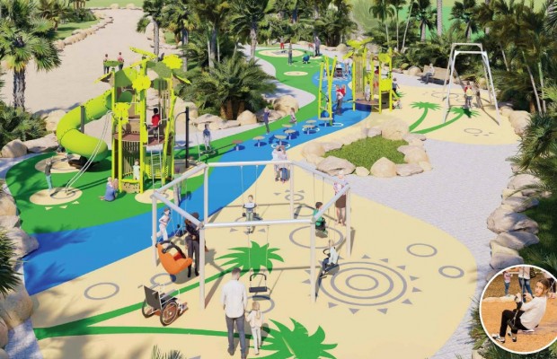 Alicante activa la segunda fase de la reforma de El Palmeral para crear seis áreas de juegos infantiles
