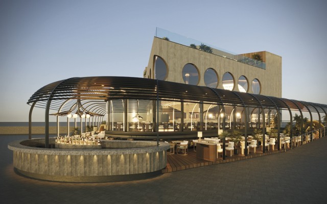 Así será Béton Brut: el nuevo restaurante de Forty Group en el Puerto con la cocina de Montoro