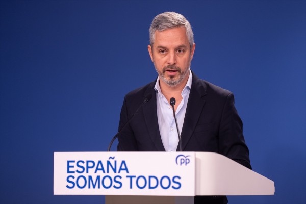 Bravo (PP) dice que el objetivo de Mazón es la reconstrucción tras la Dana y desconoce si Feijóo le ha pedido que dimita