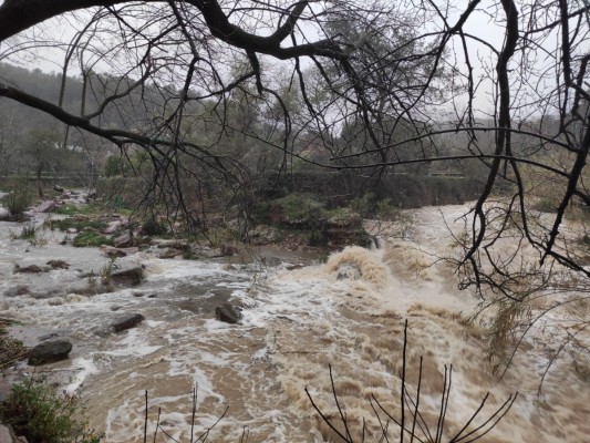 Aemet eleva a rojo el aviso por lluvias en el interior sur de Castellón: el peligro es 