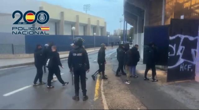 Dos de los detenidos el sábado en la riña entre herculanos y recreativistas eran menores