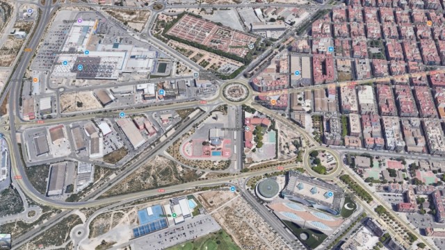 Elche se remanga con el tráfico en el entorno de l'Aljub: nuevos accesos y semáforos