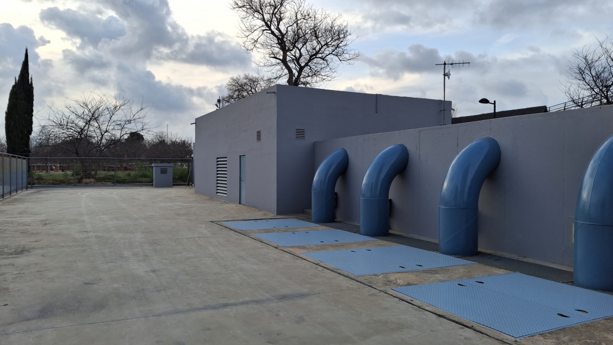 Instalación del Ciclo Integral del Aigua en La Torre - Foto: AYUNTAMIENTO DE VALÈNCIA