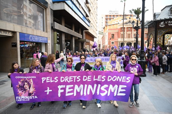 Les dones de Castelló ompliran els carrers de la ciutat per a reivindicar el dret a la igualtat