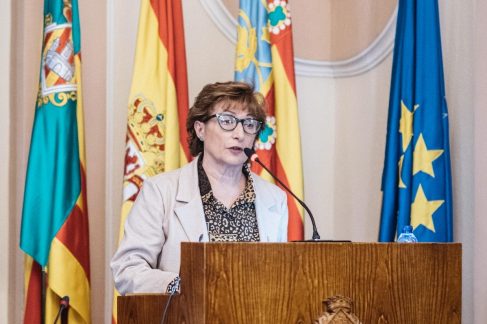 La edil socialista Anunciación Lainez. - Foto: PSPV DE CASTELLÓ