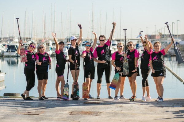 UPV Dragon Boat Marina Valencia BCS - ACS inicia la temporada retando al cáncer 