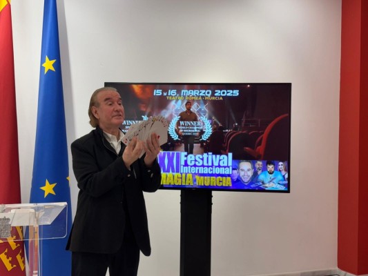 Jorge Blass será uno de los 'ases mágicos' del Festival Internacional de Magia de Murcia