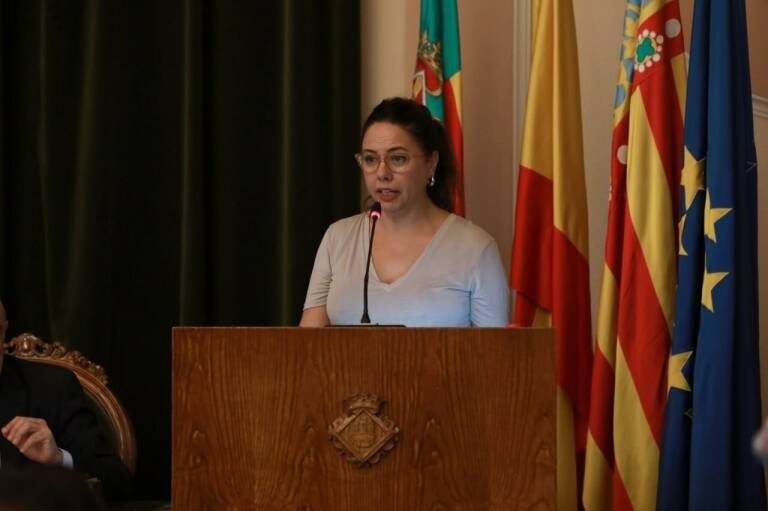 La concejala valencianista Vera Bou. - Foto: CP