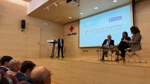 Hidraqua y Cruz Roja inciden en la necesidad de reforzar la colaboración entre el sector público y privado