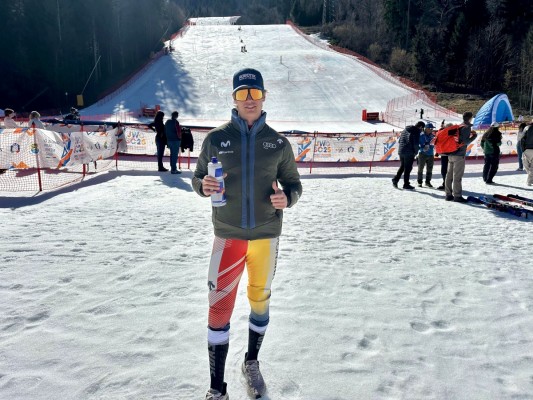 Aleix Aubert consigue el mejor resultado de un español en un Mundial Junior en la especialidad de Slalom con un 6º puesto en Tarvisio 