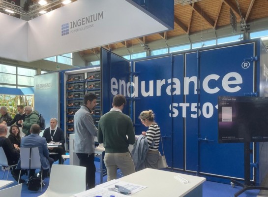Endurance Motive muestra en la Key Energy de Rimini su megabatería de 5 MWh