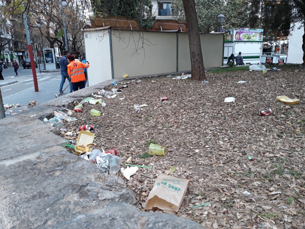 Compromís celebra que el Ayuntamiento de València acepte controlar en tiempo real la limpieza de las calles