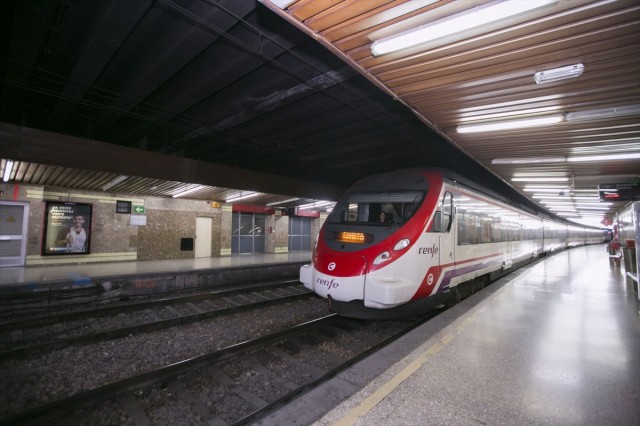 Los trenes de Cercanías circularán de manera ininterrumpida durante las 24 horas hasta la madrugada del día 20