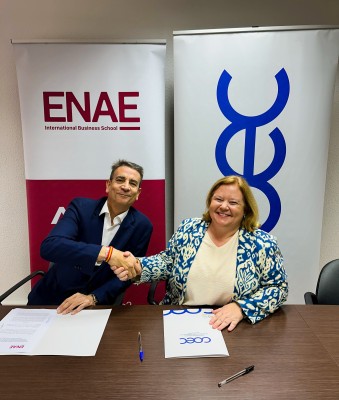 ENAE Business School y Coec firman un convenio para mejorar la formación de empresarios y avanzar en la transformación digital 
