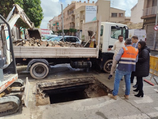Acometen obras de urgencia en Puente Tocinos tras las últimas lluvias
