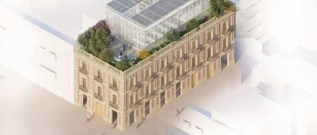Así mira al futuro la histórica Casa Ruano de Águilas: conservará toda su esencia y tendrá un invernadero bioclimático en la cubierta