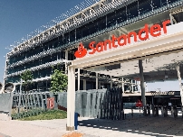 Santander ejecuta el 12,6% de su programa de recompra de 1.700 millones