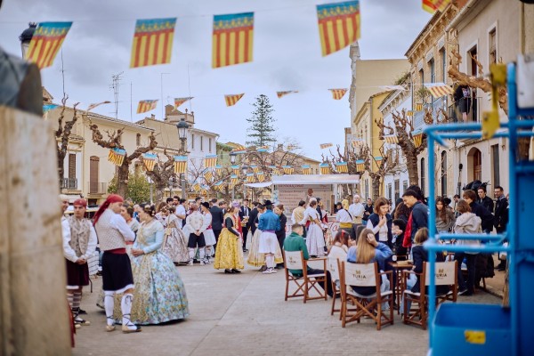 La Maria y Arturo Valls adelantan las Fallas en Godella 