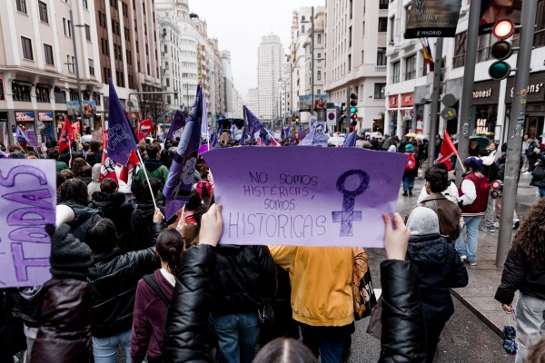 8M: Una muestra de la polarización de la sociedad española