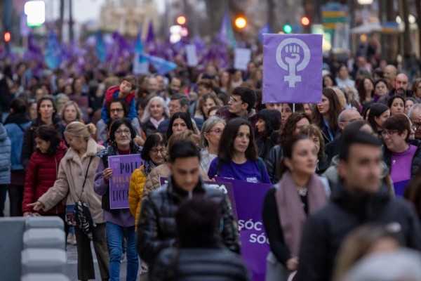 Fotogalería | Manifestación 8M en Alicante