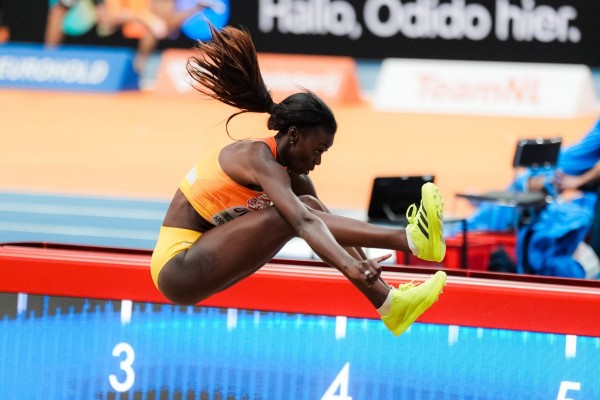 Fátima Diame acaba quinta de Europa en su mejor concurso de la temporada 