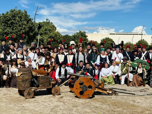 Castelló recrea la batalla del Pont de Millars y rinde homenaje a los héroes del 9 de marzo de 1810