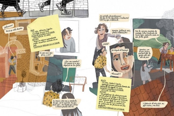 La ilustradora muleña Ilu Ros relata sus años en Londres buscando 