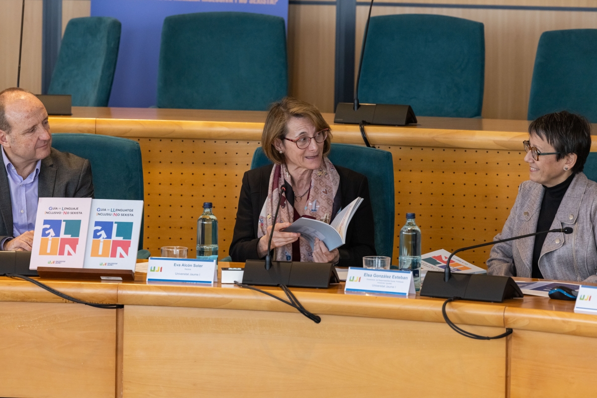 L'UJI presenta una 'Guia de llenguatge inclusiu i no sexista' en les celebracions pel Dia de la Dona