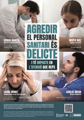 La Comunitat Valenciana registra 1.356 agresiones a profesionales sanitarios en 2024