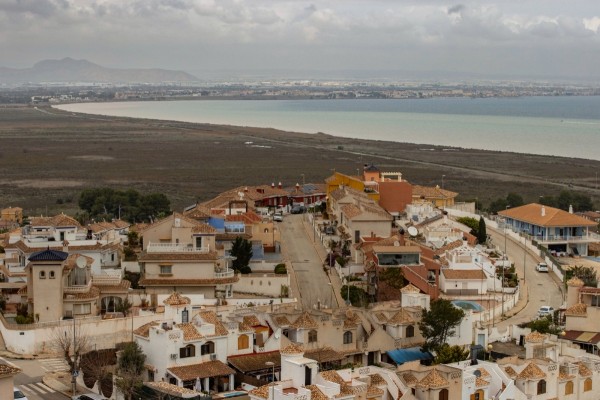 Las lluvias de los últimos días no alteran el equilibrio ecológico del Mar Menor