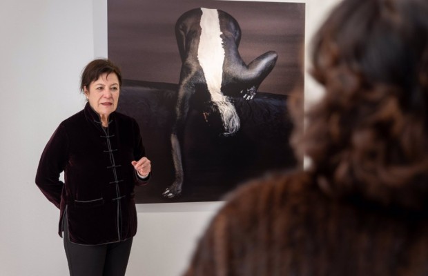 Y Cecilia Paredes se mimetizó con Cartagena: la artista peruana ofrece una visita guiada por su exposición 'Un jardín lejano'