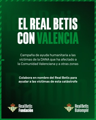 El Betis lanza una 'Fila 0' con una aportación inicial de 100.000 euros

