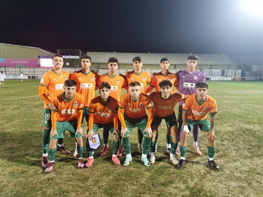 El Valencia Mestalla se despide de la Premier League International Cup