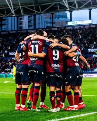 La media del Levante le llevaría a 74 puntos que han dado el ascenso en 6 de 14 campañas