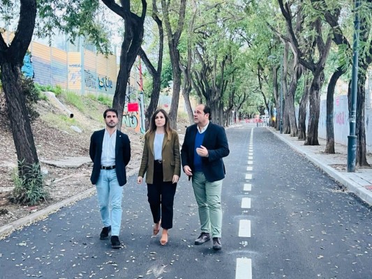 Murcia estrena 3.000 metros cuadrados de aceras y calles en cinco barrios del municipio 