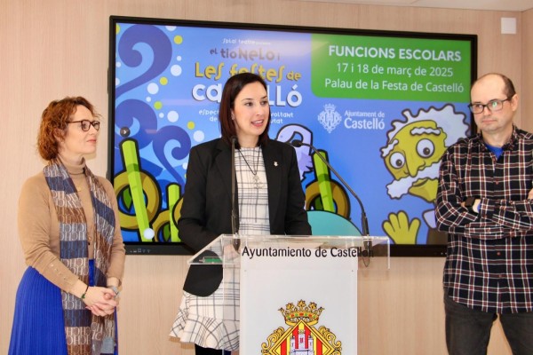 Más de 1.000 escolares de Castelló conocerán la historia de la ciudad con un espectáculo musical