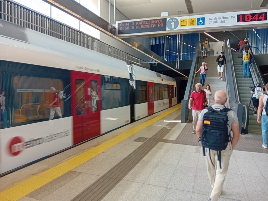 Imagen de archivo de Metrovalencia    - Foto: FGV 