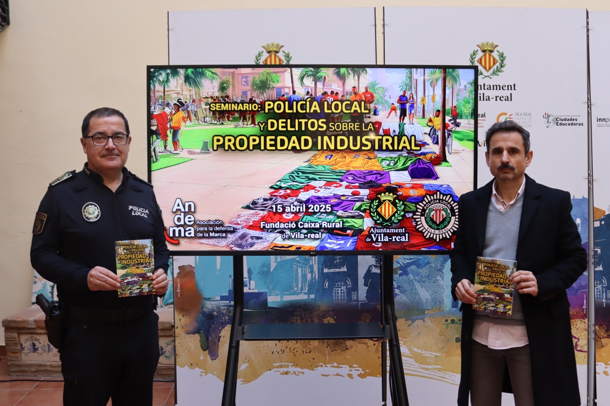 Vila-real aborda en un seminario el impacto del 'top manta' y los delitos contra la propiedad industrial